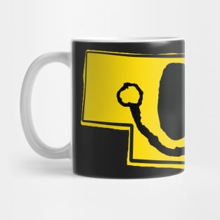 Nebraska Happy Face with tongue sticking out Mug